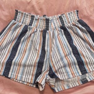 Tillys linen striped shorts